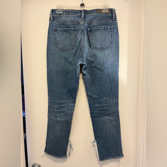 Treasure & Bond High-Rise Loose Skinny Slit Crop Jeans - Size 27 - Picture 6 of 8